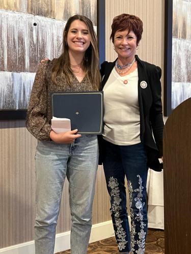 Kathy-Dunbar-and-Violet-Richardson-awardee-Kaela-Pena